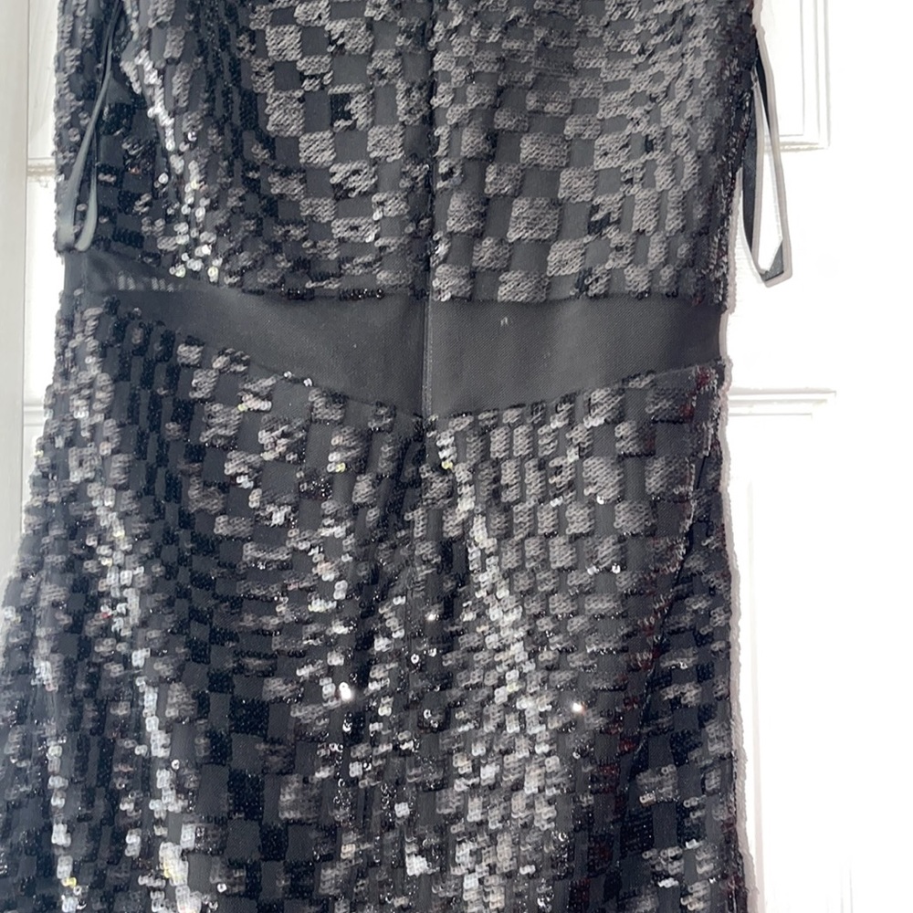 NWT 2B Bebe black sequin mini dress size XS - Picture 6 of 11